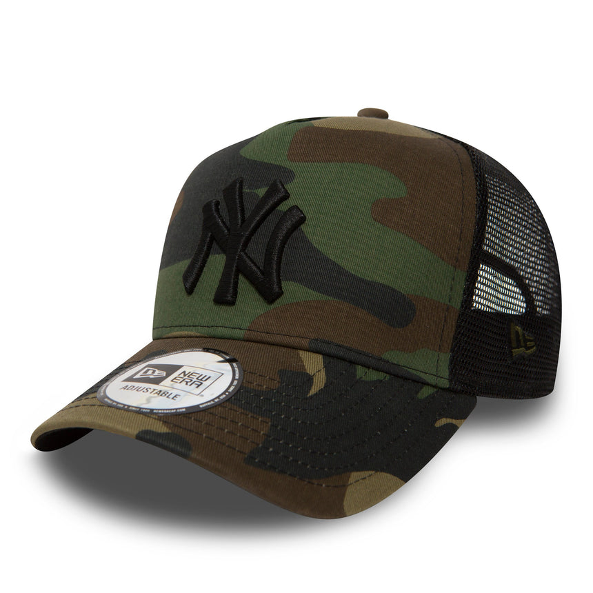 Șapcă New York Yankees, New Era, stil trucker, camuflaj