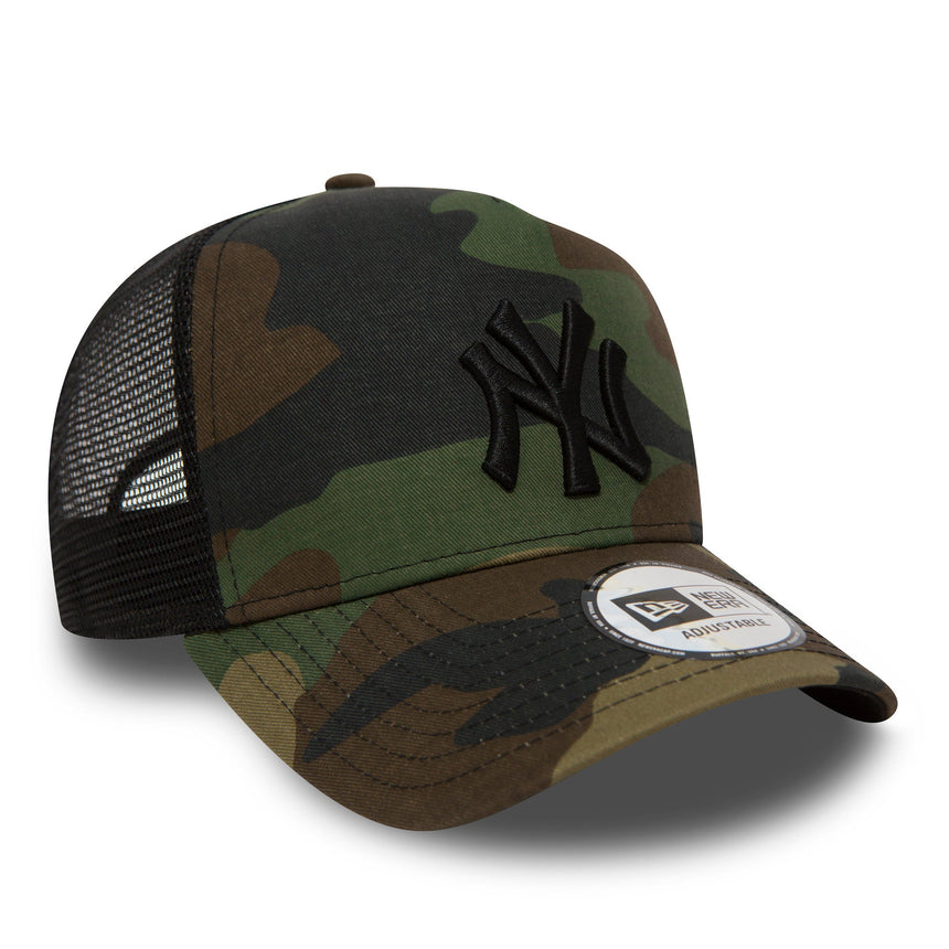 Șapcă New York Yankees, New Era, stil trucker, camuflaj