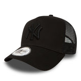 Șapcă New York Yankees, New Era, trucker, negru total