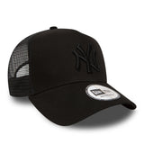 Șapcă New York Yankees, New Era, trucker, negru total