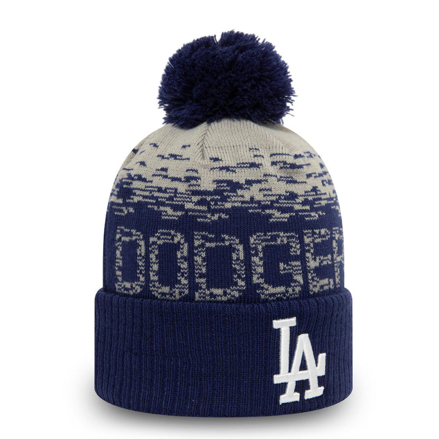 șapcă beanie Los Angeles Dodgers, MLB, New Era albastru