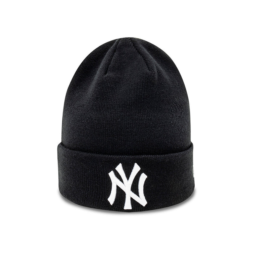 căciulă tricotată New York Yankees, pin impecabil, New Era, negru