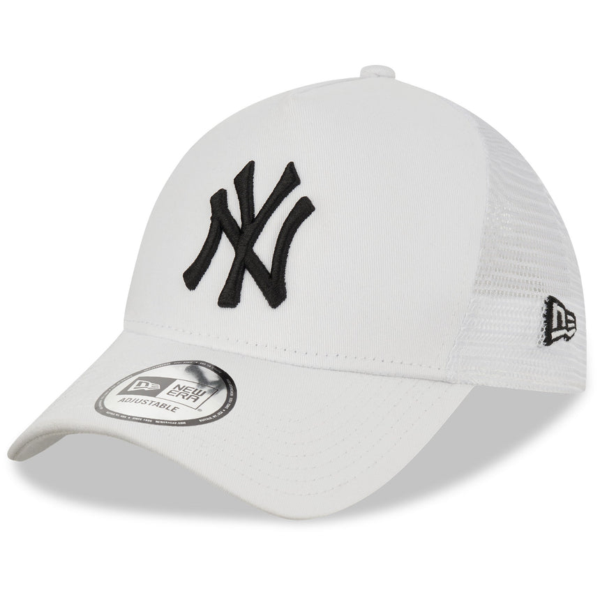 Șapcă New York Yankees, New Era, trucker, esențial, albă