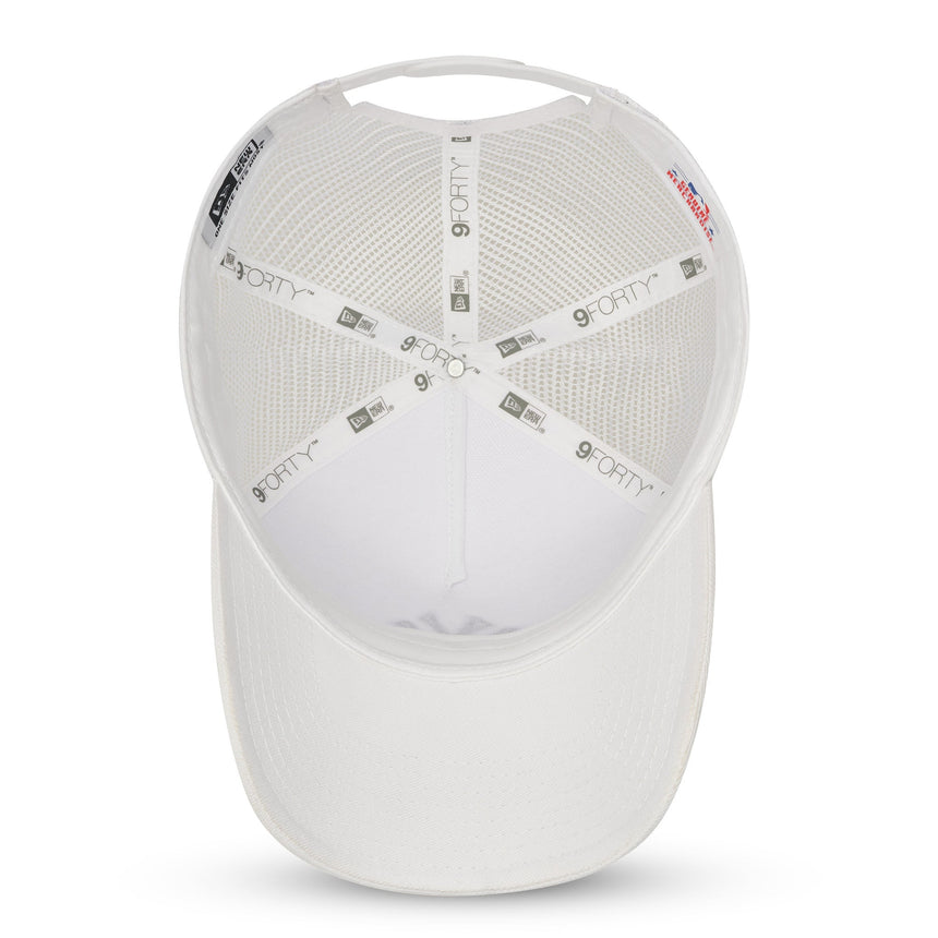 Șapcă New York Yankees, New Era, trucker, esențial, albă