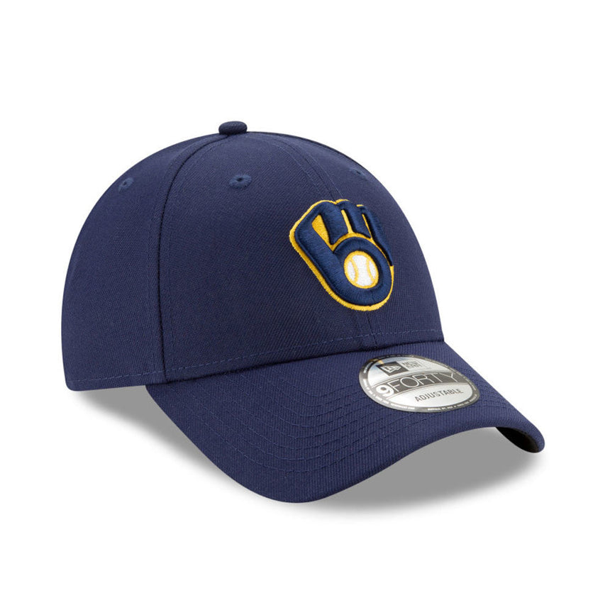 Șapcă Milwaukee Brewers, New Era, 9FORTY, echipa, albastru