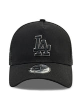 Șapcă Los Angeles Dodgers, trucker, New Era, 9FORTY, neagră