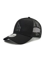 Șapcă Los Angeles Dodgers, trucker, New Era, 9FORTY, neagră