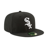 Șapcă Chicago White Sox, New Era, 59FIFTY, neagră
