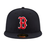 Șapcă Boston Red Sox, New Era, model 59FIFTY, albastru