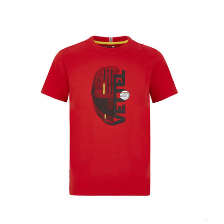 Tricou de Copil, Ferrari Vettel, Rosu, 2020 - FansBRANDS®