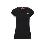 Tricou de Dama, Ferrari Shield, Negru, 2020