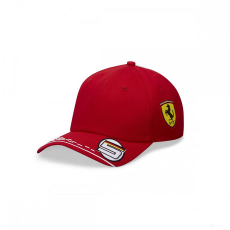 Sapca de Baseball, Ferrari Sebastian Vettel, Copil, Rosu, 2020 - FansBRANDS®