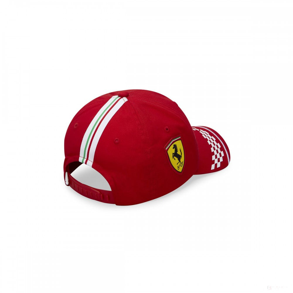 Sapca de Baseball, Ferrari Sebastian Vettel, Copil, Rosu, 2020