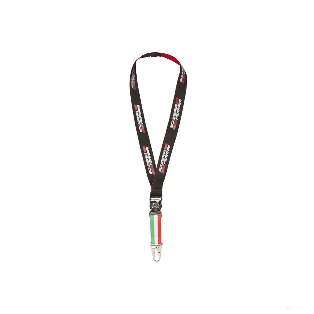 Breloc Lanyard, Ferrari Scuderia, Unisex, Negru, 2019 - FansBRANDS®