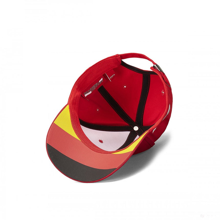 Sapca de Baseball, Ferrari Sebastian Vettel, SEB5, Unisex, Rosu, 2019 - FansBRANDS®