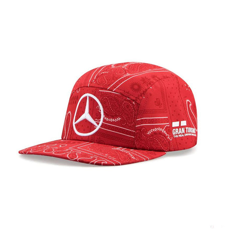 Sapca de Baseball Mercedes Lewis Hamilton - British GP, Unisex, Rosu, 2020 - FansBRANDS®