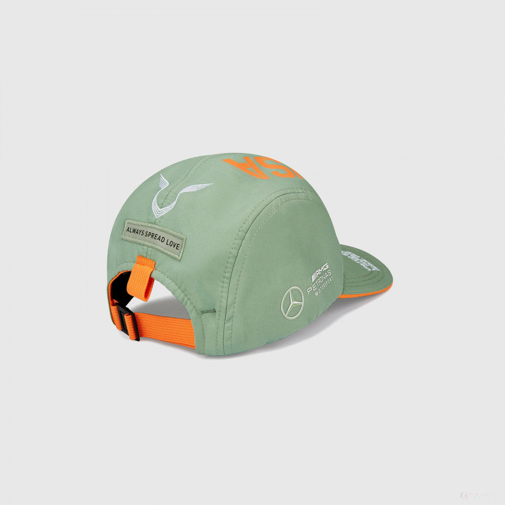 Sapca de Baseball Mercedes Lewis Hamilton - USA GP, Unisex, Verde, 2021 - FansBRANDS®