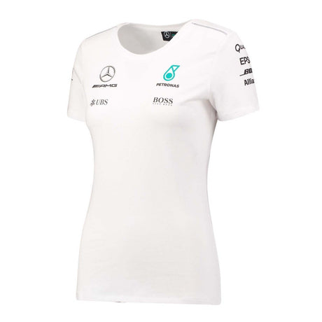 Tricou de Dama, Mercedes, Alb, 2017 - FansBRANDS®