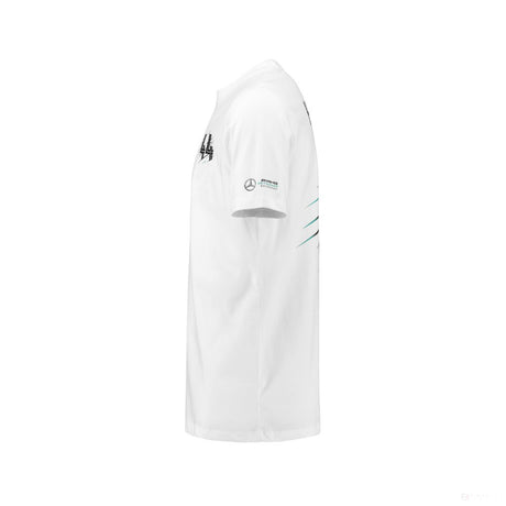 Tricou de Copil Mercedes Lewis Hamilton, Alb, 2018 - FansBRANDS®