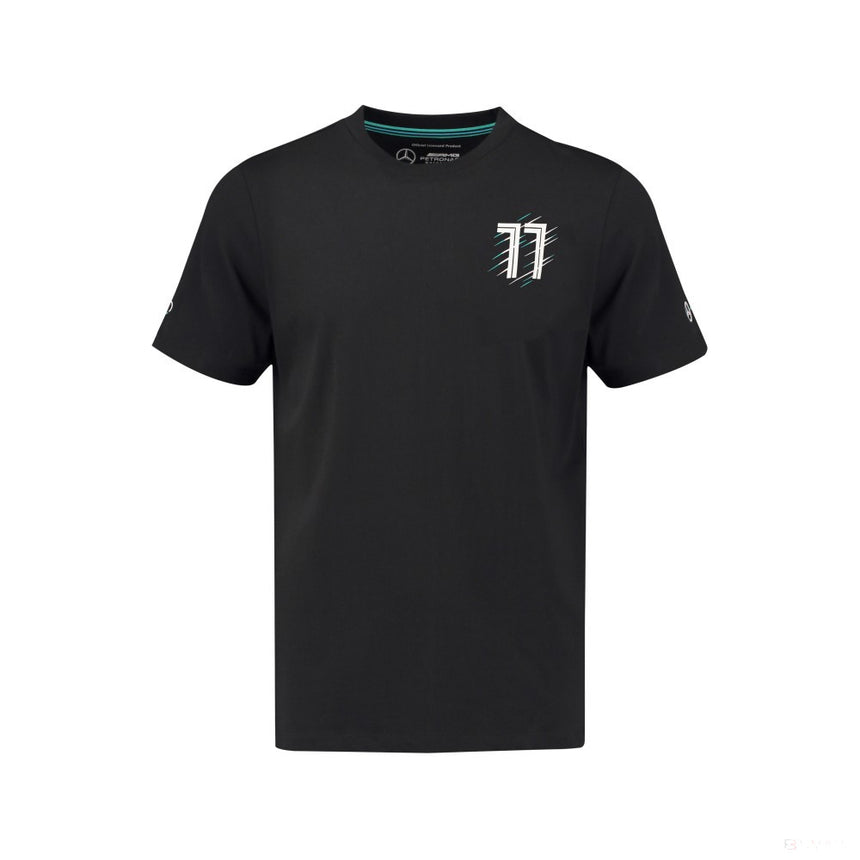 Tricou de Copil Mercedes Valtteri Bottas, Negru, 2018 - FansBRANDS®