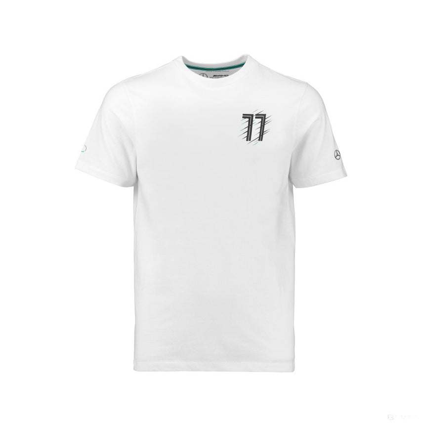 Tricou de Copil Mercedes Valtteri Bottas, Alb, 2018 - FansBRANDS®