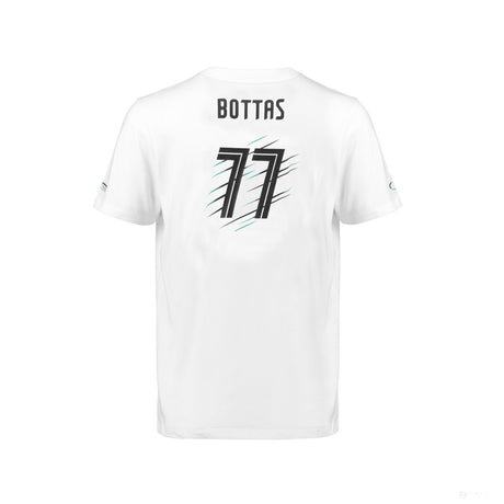 Tricou de Copil Mercedes Valtteri Bottas, Alb, 2018 - FansBRANDS®
