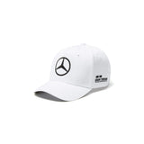 Sapca de Baseball Mercedes Lewis Hamilton, Unisex, Alb, 2017 - FansBRANDS®