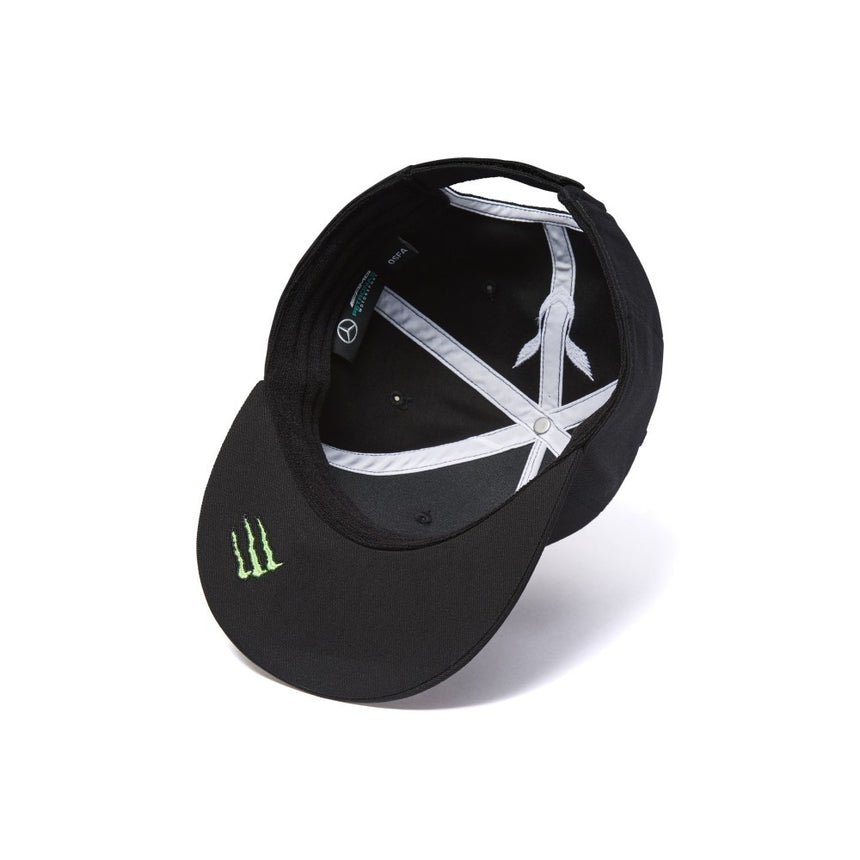 Sapca de Flatbrim Mercedes Lewis Hamilton, Unisex, Negru, 2018 - FansBRANDS®
