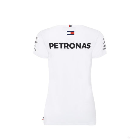 Tricou de Dama, Mercedes Team, Alb, 2018 - FansBRANDS®