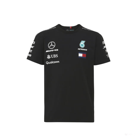 Tricou de Copil, Mercedes Team, Negru, 2018 - FansBRANDS®