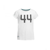 Tricou de Dama Mercedes Lewis Hamilton, #44, Alb, 2019 - FansBRANDS®