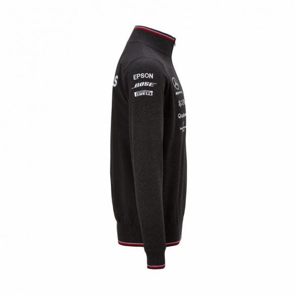 Pulover Mercedes, echipă, negru, 2019