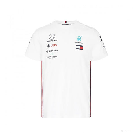 Tricou de Barbat, Mercedes, Alb, 2019 - FansBRANDS®