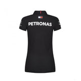 Tricou de Dama cu Guler, Mercedes, Negru, 2019 - FansBRANDS®