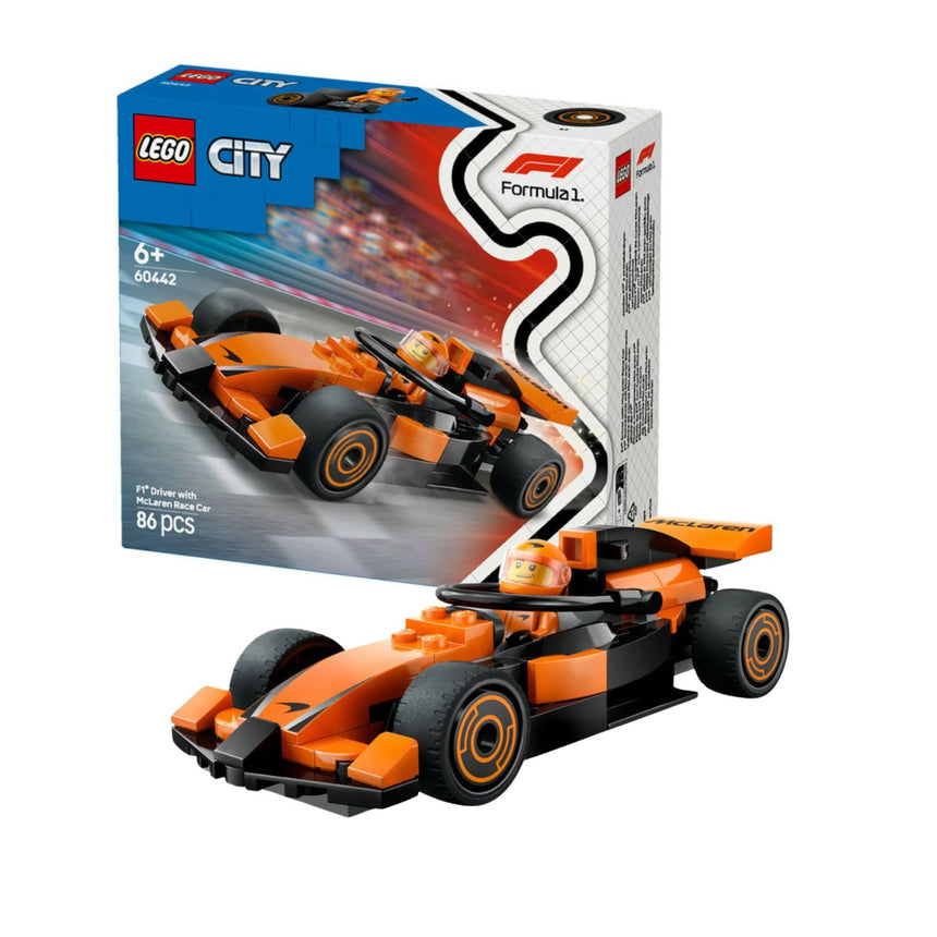 McLaren, F1 LEGO® City 60442, mașină de curse cu pilot 🔥