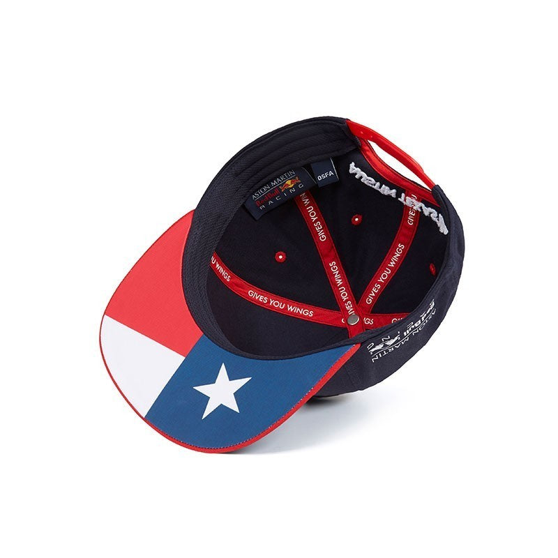 Sapca de Flatbrim, Red Bull USA GP, Unisex, Albastru, 2018 - FansBRANDS®