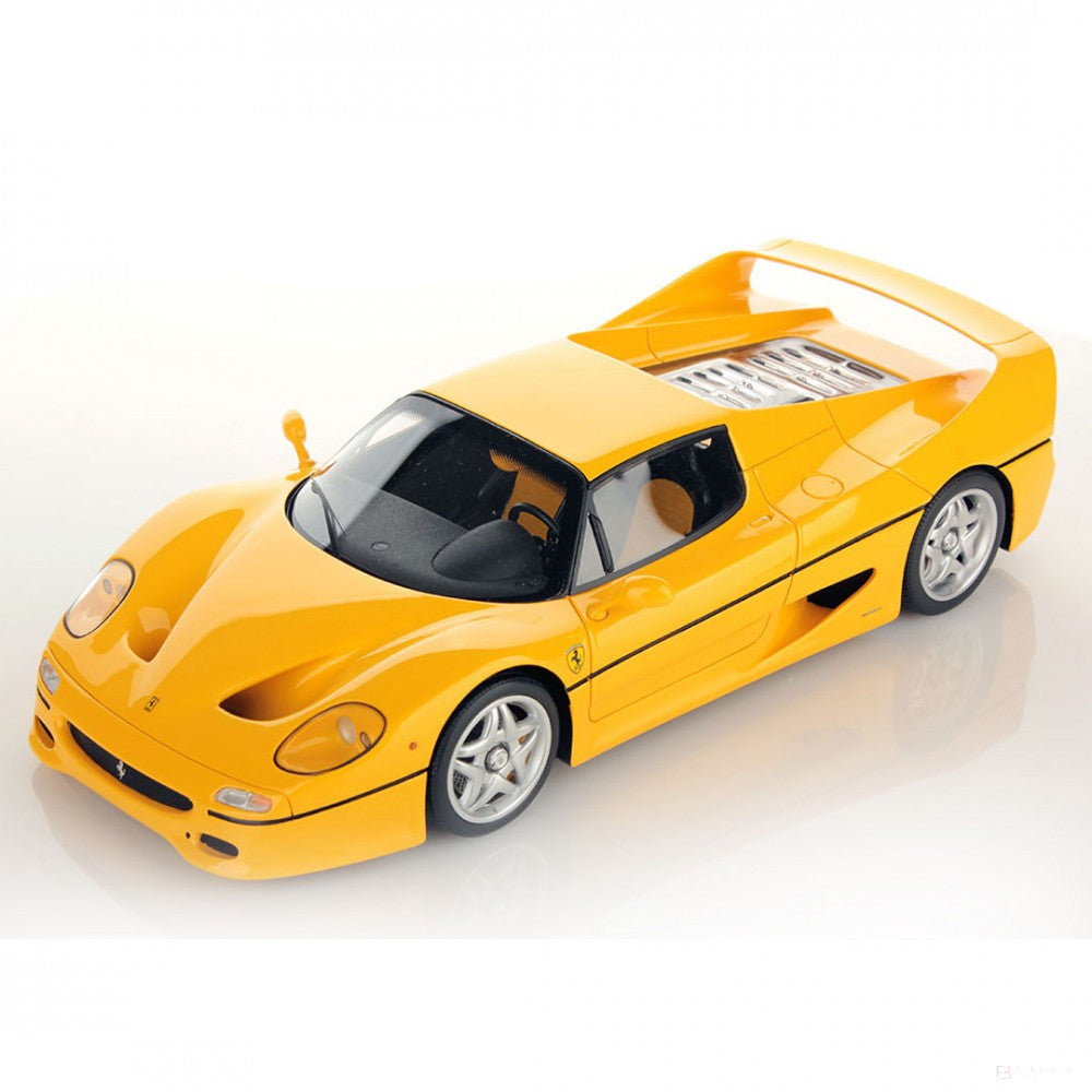 Model Masina, Ferrari Ferrari F50, 2018, Galben, 1:18 - FansBRANDS®