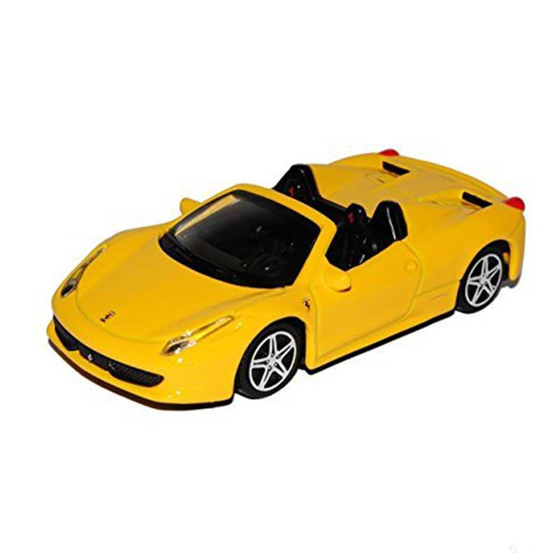 Masina Model, Ferrari 458 Spider, Galben, 1:43, 2021