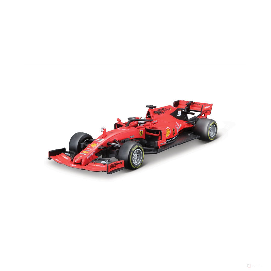 Masina Model, Ferrari Sebastian Vettel SF90 SIGNATURE #5, 1:43, Rosu, 2021