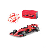 Masina Model, Ferrari Sebastian Vettel SF90 SIGNATURE #5, 1:43, Rosu, 2021 - FansBRANDS®