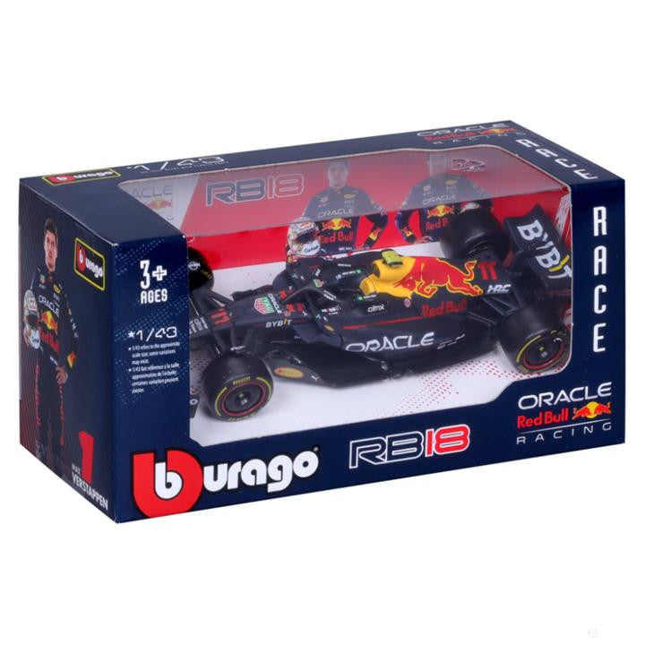 1:43 Red Bull model car, RB18 #11 Sergio Perez - FansBRANDS®