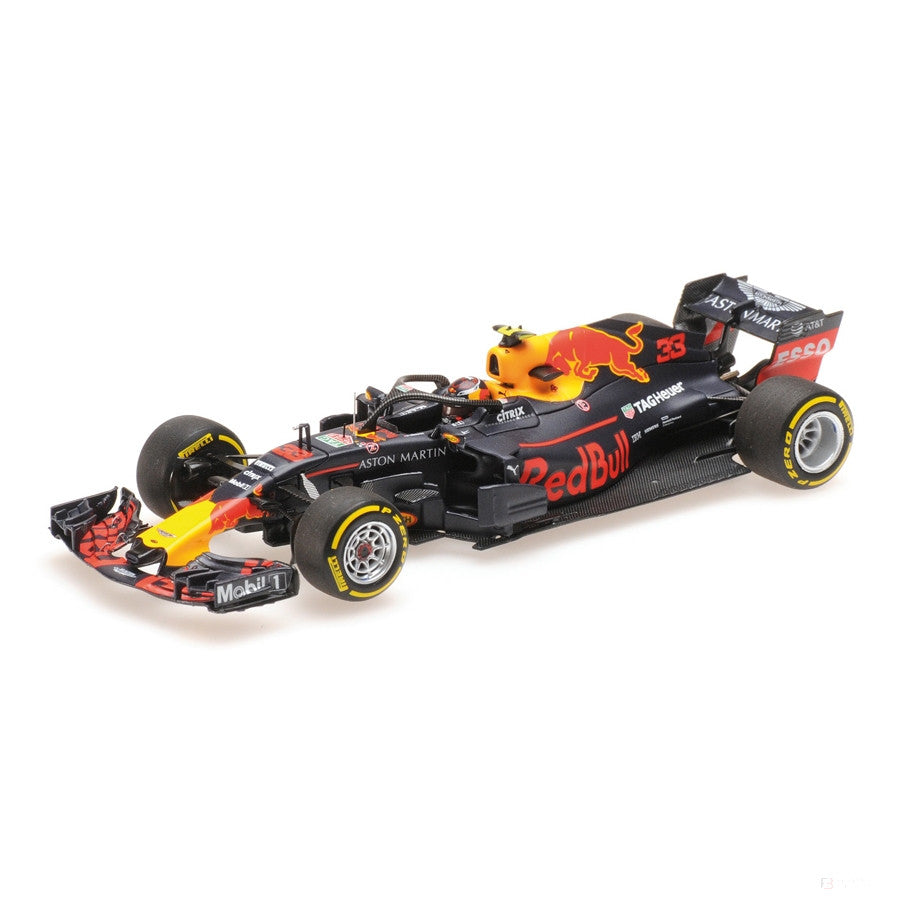 🎁 Model Masina, Red Bull RB14 Max Verstappen, 2018, Albastru, 1:43 (100% off)