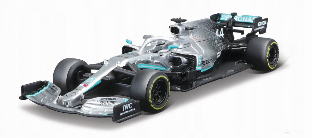 🎁 Model Masina, Mercedes W10 EQ Lewis Hamilton, 2019, Grey, 1:43 (100% off)