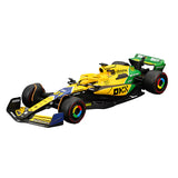 Mașină model McLaren, Bburago, Lando Norris, Monaco Senna Livery, MCL38 🔥