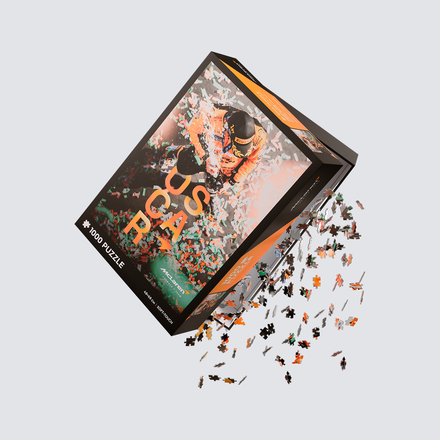 Echipa McLaren Formula 1®, Puzzle, Oscar Piastri, Prima victorie în Marele Premiu, 1000 piese