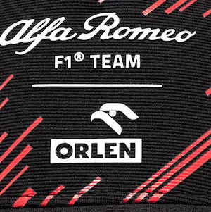 Sapca de Baseball, Alfa Romeo Echipa Adulți, Negru, 2022