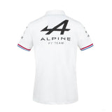 Tricou de Barbat cu Guler, Alpine, Alb, 2021 - Team