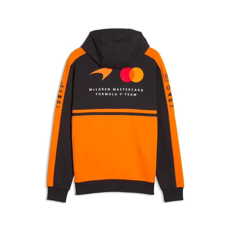 Pulover cu glugă McLaren, echipă, papaya, 2026