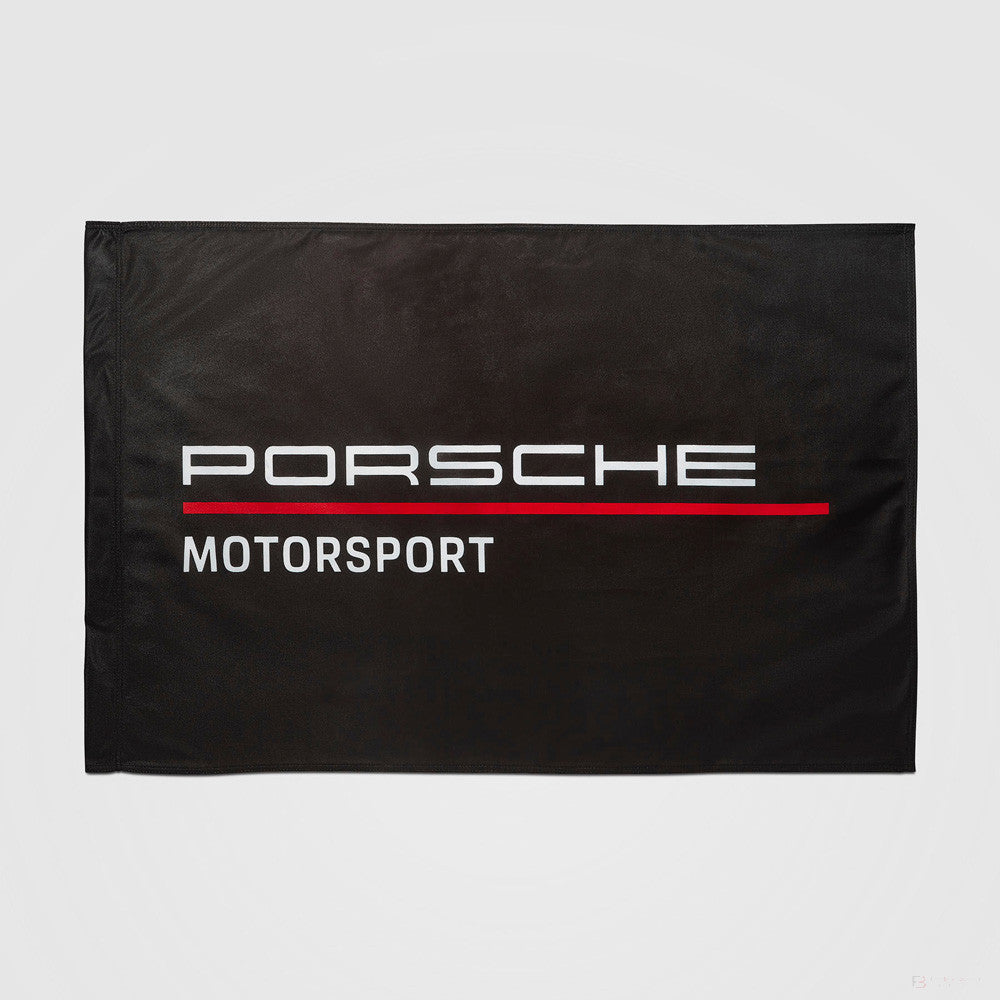 Steag, Porsche Fanwear, 90x60 cm, Negru, 2022 - FansBRANDS®