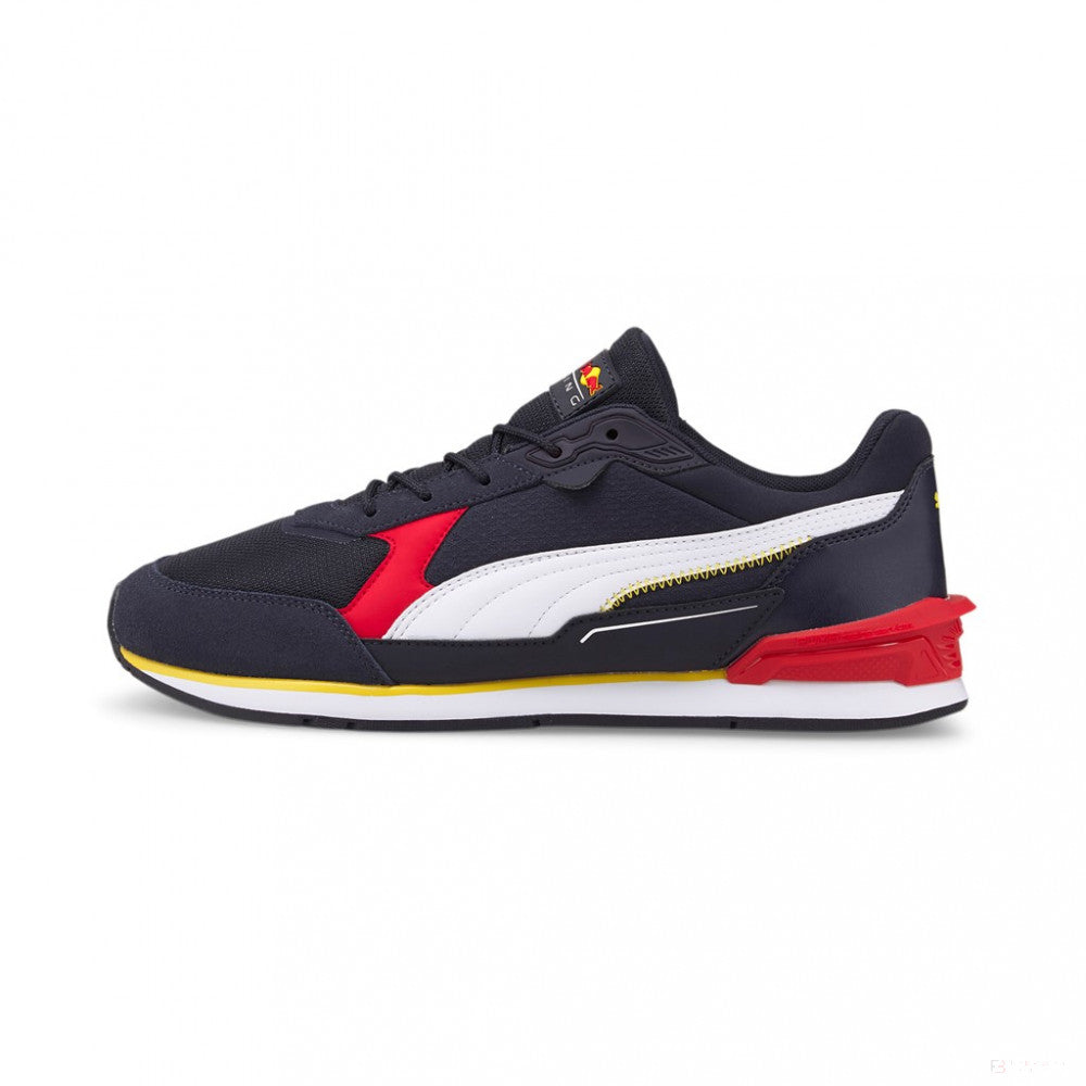 Pantofi, Puma Red Bull Low Racer, 2022, Alb-Rosu - FansBRANDS®